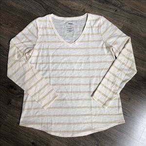 New women’s v-neck tee.